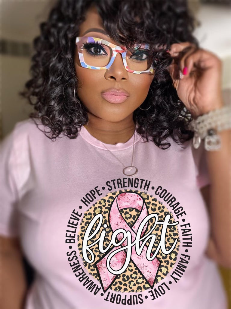 Fight Ribbon Tee