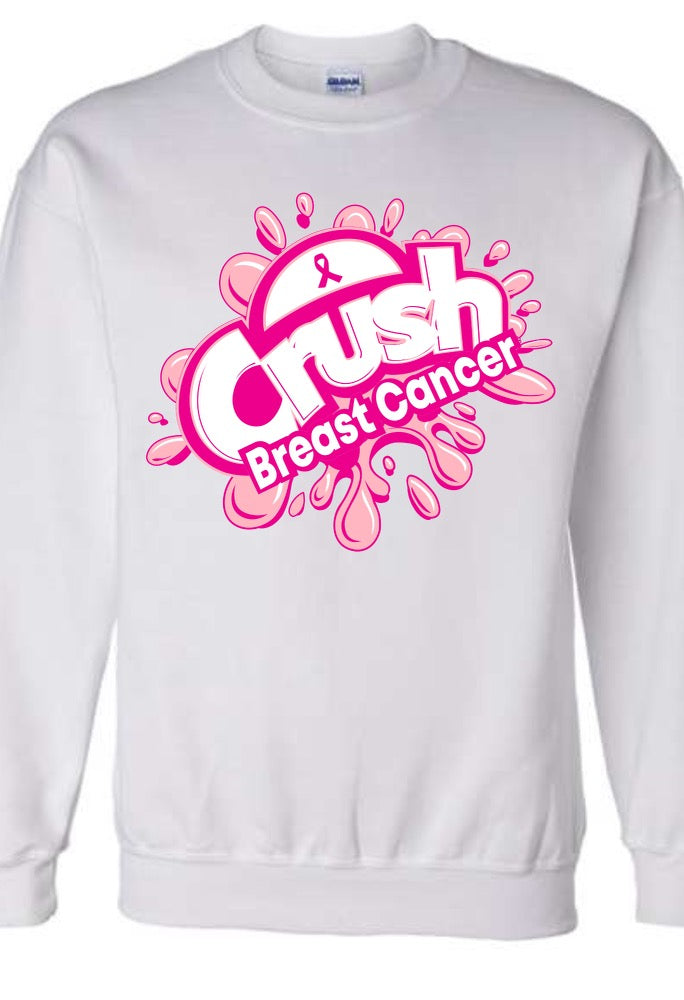 Crush Breast Cancer Long Sleeve Fleece