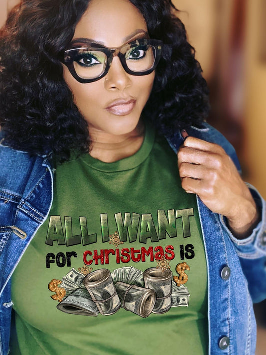 All I want for Christmas Tee